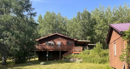 Sweet Retreat Cabin on Crane Lake with onsite parking and Air Conditioned!