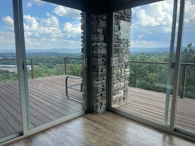 Ultra modern luxury home overlooking the city of Mena