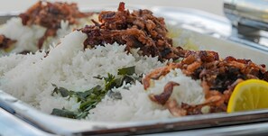 Daily buffet breakfast (SAR 50 per person)