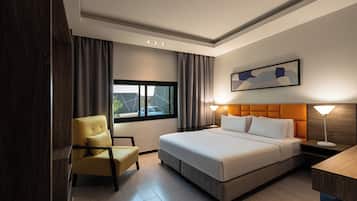 1 chambre, minibar, rideaux occultants, chambres insonorisées