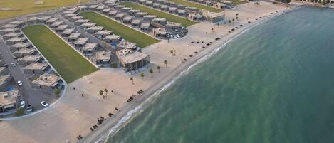 Vue depuis lâhĂ©bergement