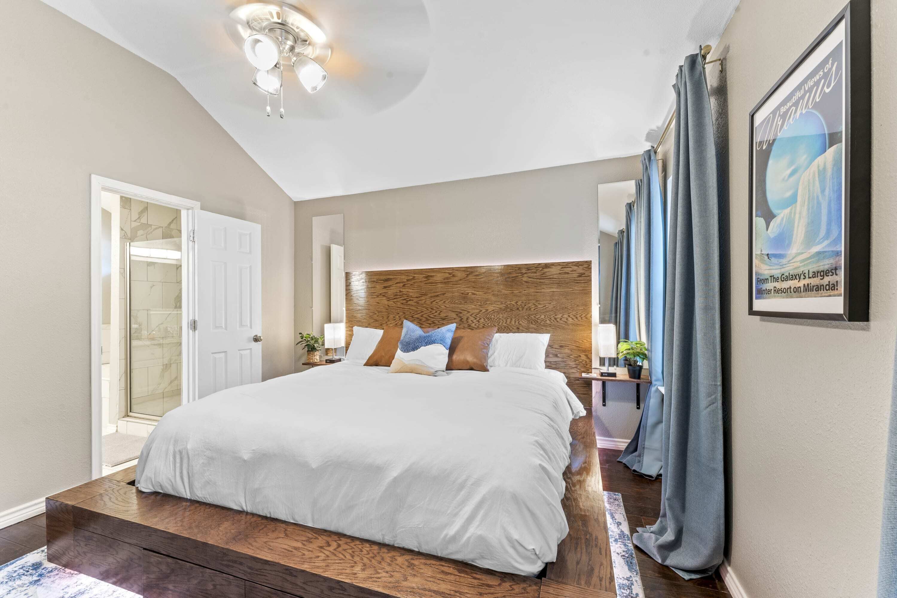 3 bedrooms, desk, iron/ironing board, WiFi