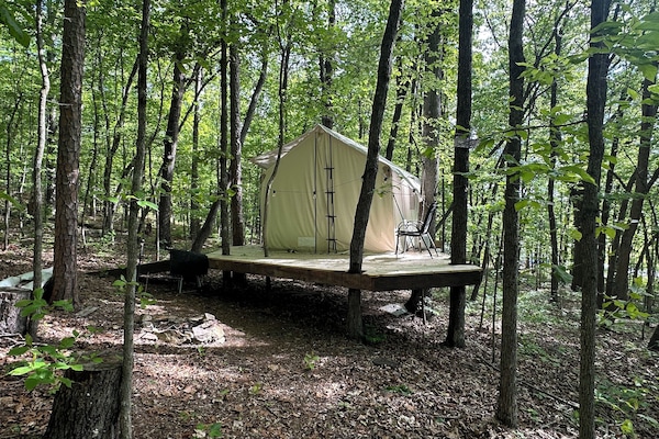 full campsite view