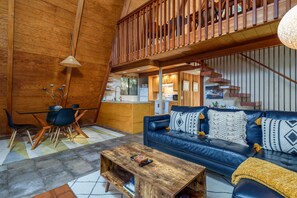 House, 2 Queen Beds, Kitchen | Living area | 40-inch TV with digital channels - Star Nest (Gualala)