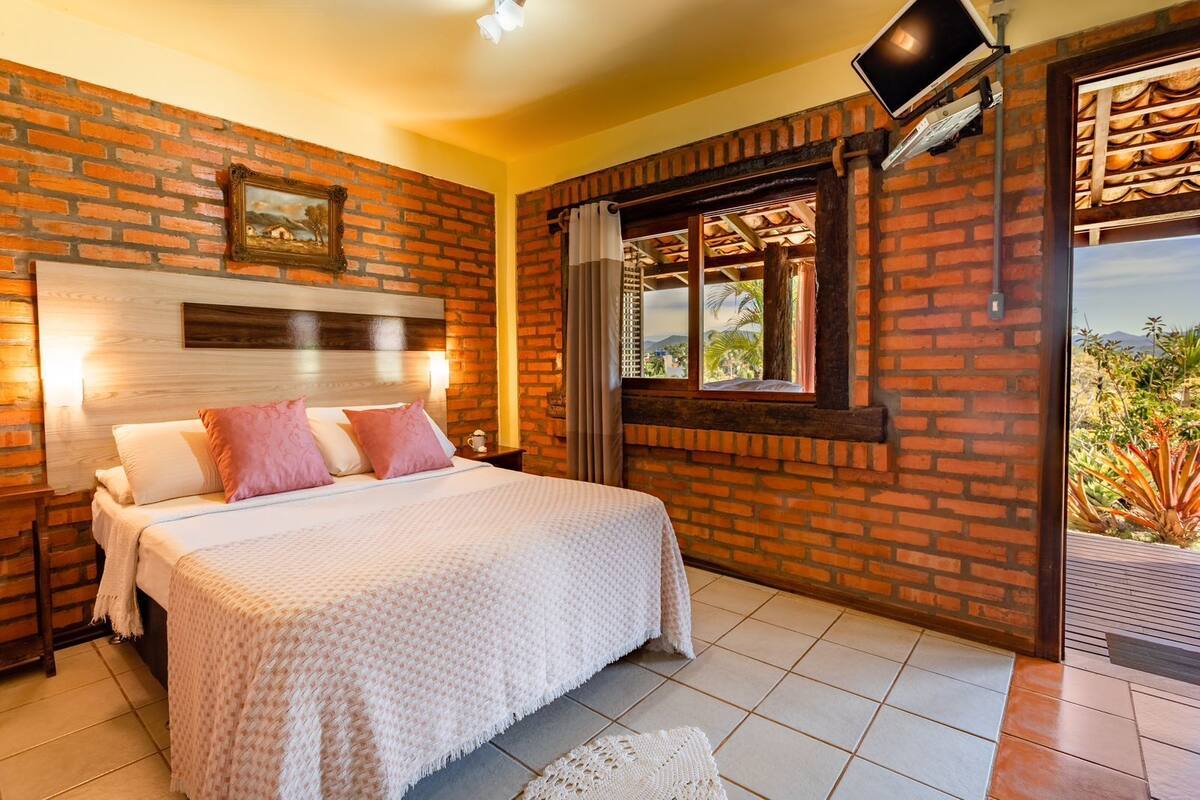 Suíte superior | Wi-Fi de cortesia, roupa de cama