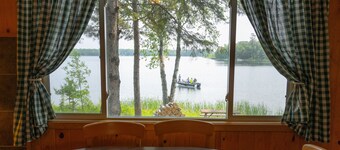Webb Lake, Hackensack, Northern MN - 3 Bedroom, Sleeps 6 - Cabin #1 Blue Water