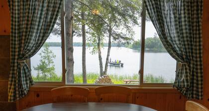 Webb Lake, Hackensack, Northern MN - 3 Bedroom, Sleeps 6 - Cabin #1 Blue Water
