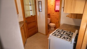 Shower, toilet paper - Webb Lake, Hackensack, Northern MN - 3 Bedroom, Sleeps 6 - Cabin #1 Blue Water (Hackensack)
