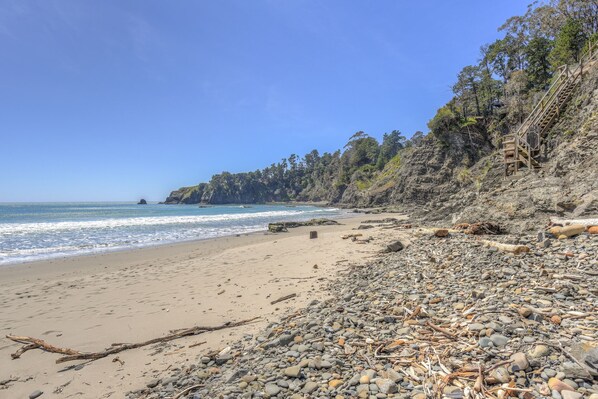 Beach nearby