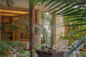 Quarto solteiro | Terraço/pátio
