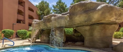 Beheizter Pool