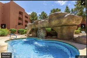 A heated pool - Casa Amor - Anasazi Village - Full Golf Course Views (Phoenix, Arizona)