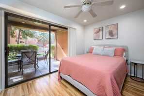 2 bedrooms, desk, iron/ironing board, free WiFi