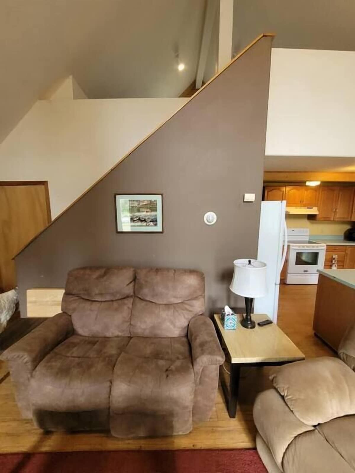 Télévision, cheminée