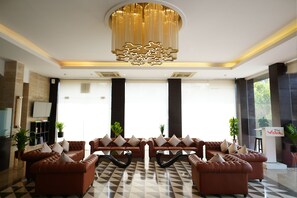 Sala de estar en el lobby
