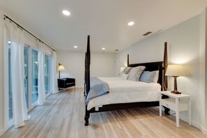 Casa, varias camas, patio, vista a la playa (Beach House 2) | 6 habitaciones, decoración personalizada y muebles diferentes 