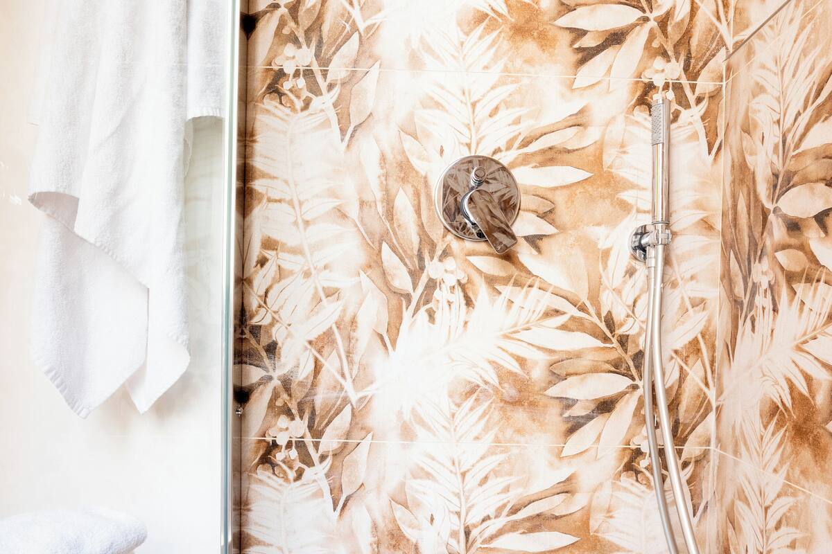 comfort room | bathroom | shower, rainfall showerhead, free toiletries, hair dryer