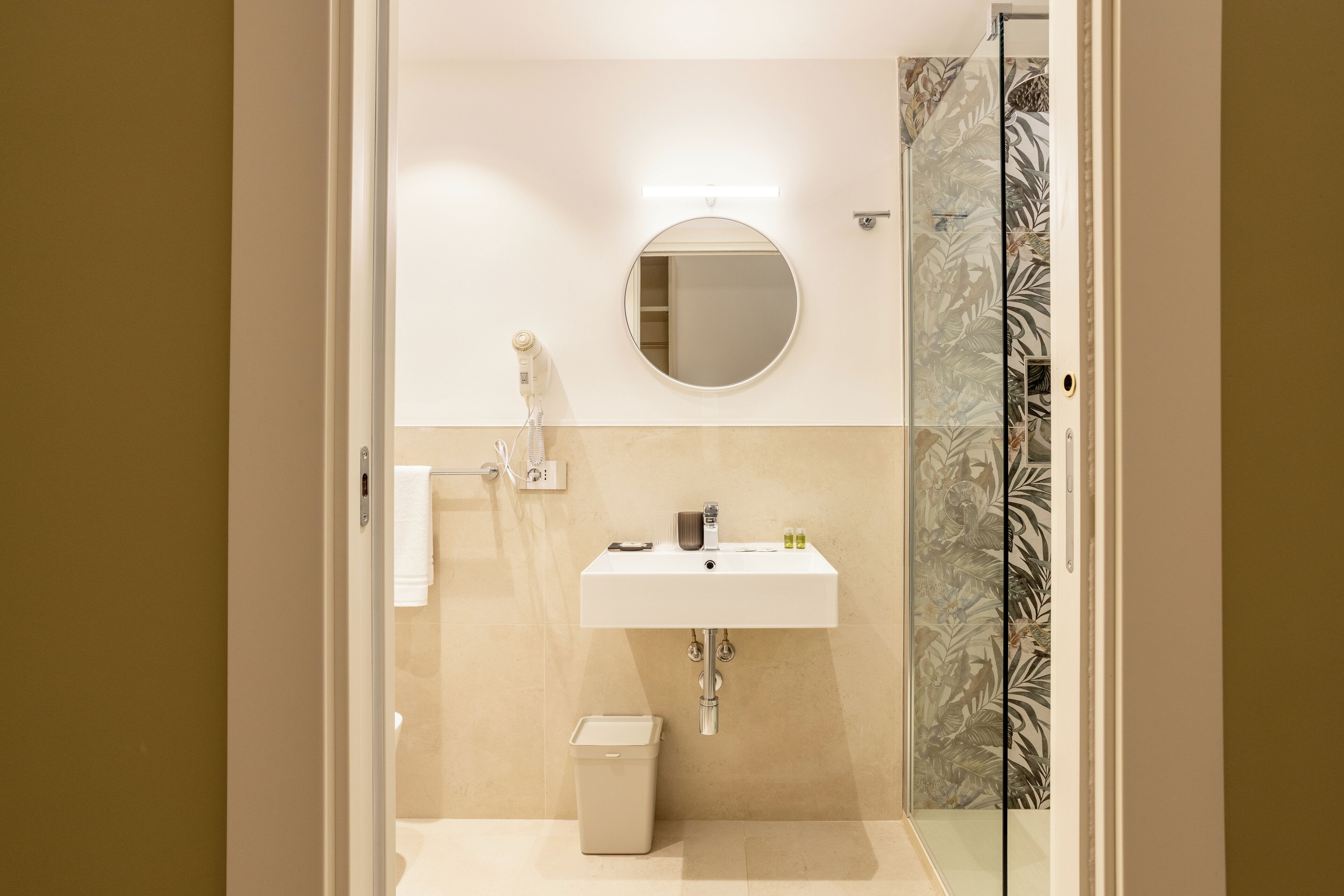 comfort room | bathroom | shower, rainfall showerhead, free toiletries, hair dryer