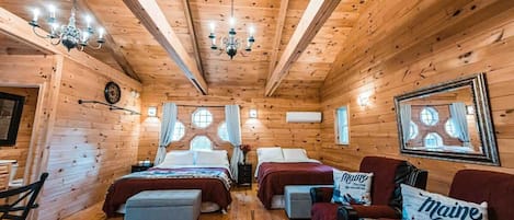1 bedroom, iron/ironing board, travel crib, WiFi (free)