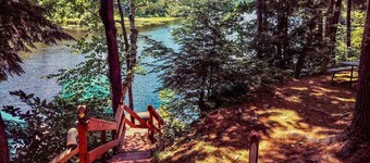 Sunset Chalet  Lakefront Hot Tub Game Room