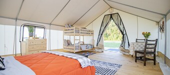 Boutique Camp Getaway at Roaring River