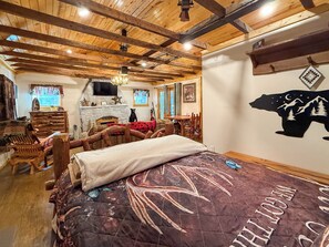 1 غرفة نوم وواي فاي وملاءات أسرّة