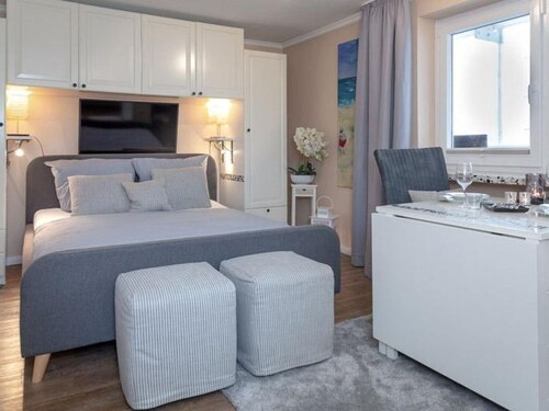 Am Strand: 1-Zimmerappartment mit Balkon - Andreas-Dirks-Straße 1