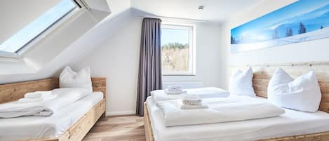 3 habitaciones, wifi y ropa de cama
