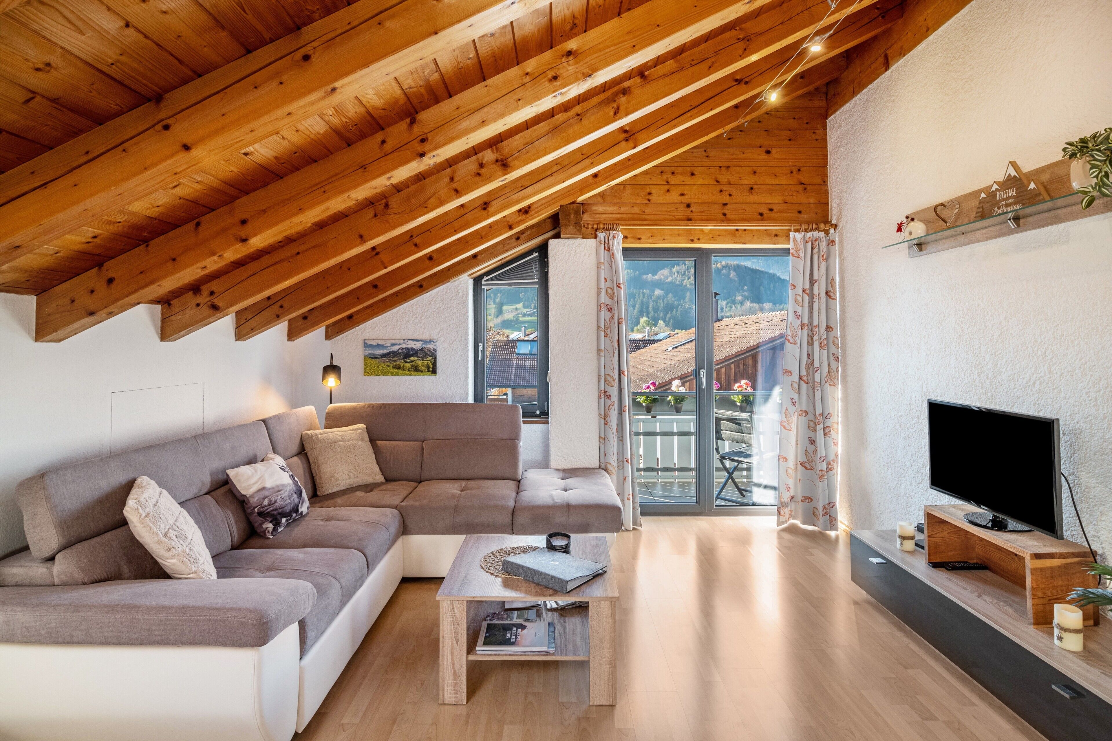 Fernseher, Tischtennisplatte