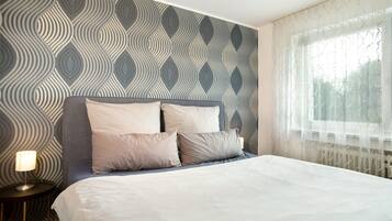 2 camere, ferro/asse da stiro, Wi-Fi gratuito, lenzuola