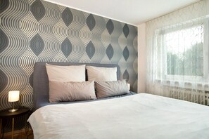 2 habitaciones, tabla de planchar con plancha y wifi gratis 