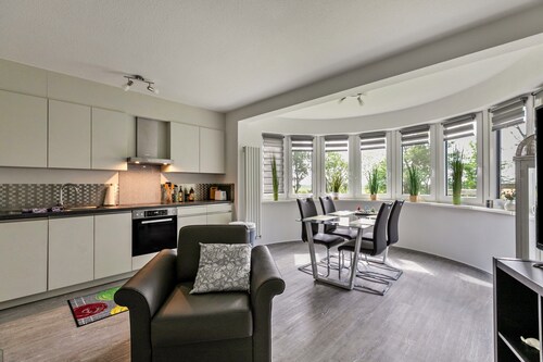 Ferienwohnung 'Föhr' mit Gemeinschaftsgarten(perfekt für Hunde)