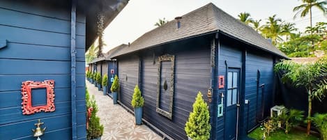 施設の正面