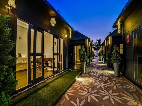 Fachada de la propiedad