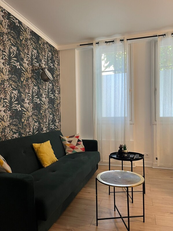 TV, offices - Cozy Urban Retreat in Issy-les-Moulineaux (Issy-les-Moulineaux)