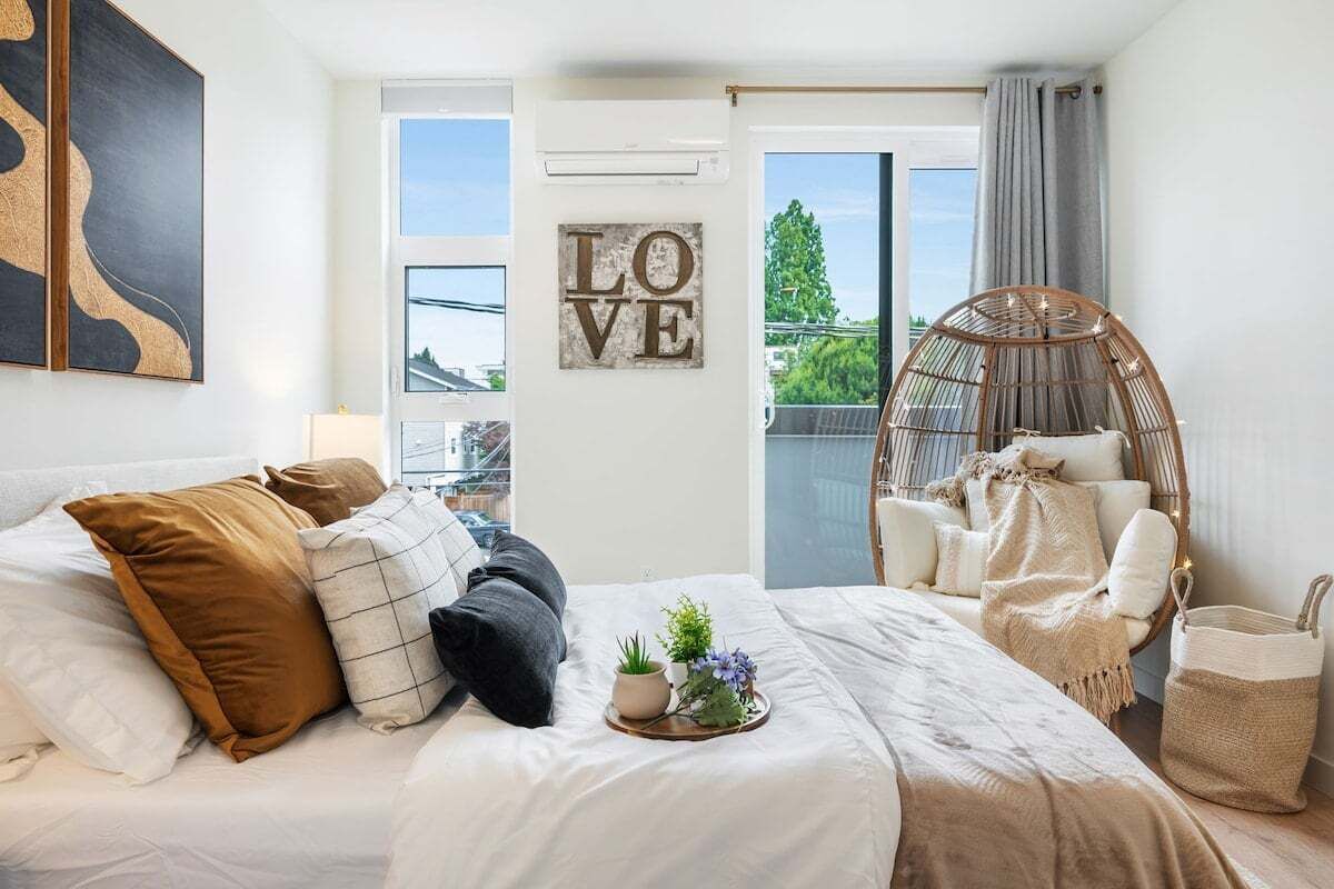 2 soveværelser, strygejern/strygebræt, weekendseng, gratis Wi-Fi