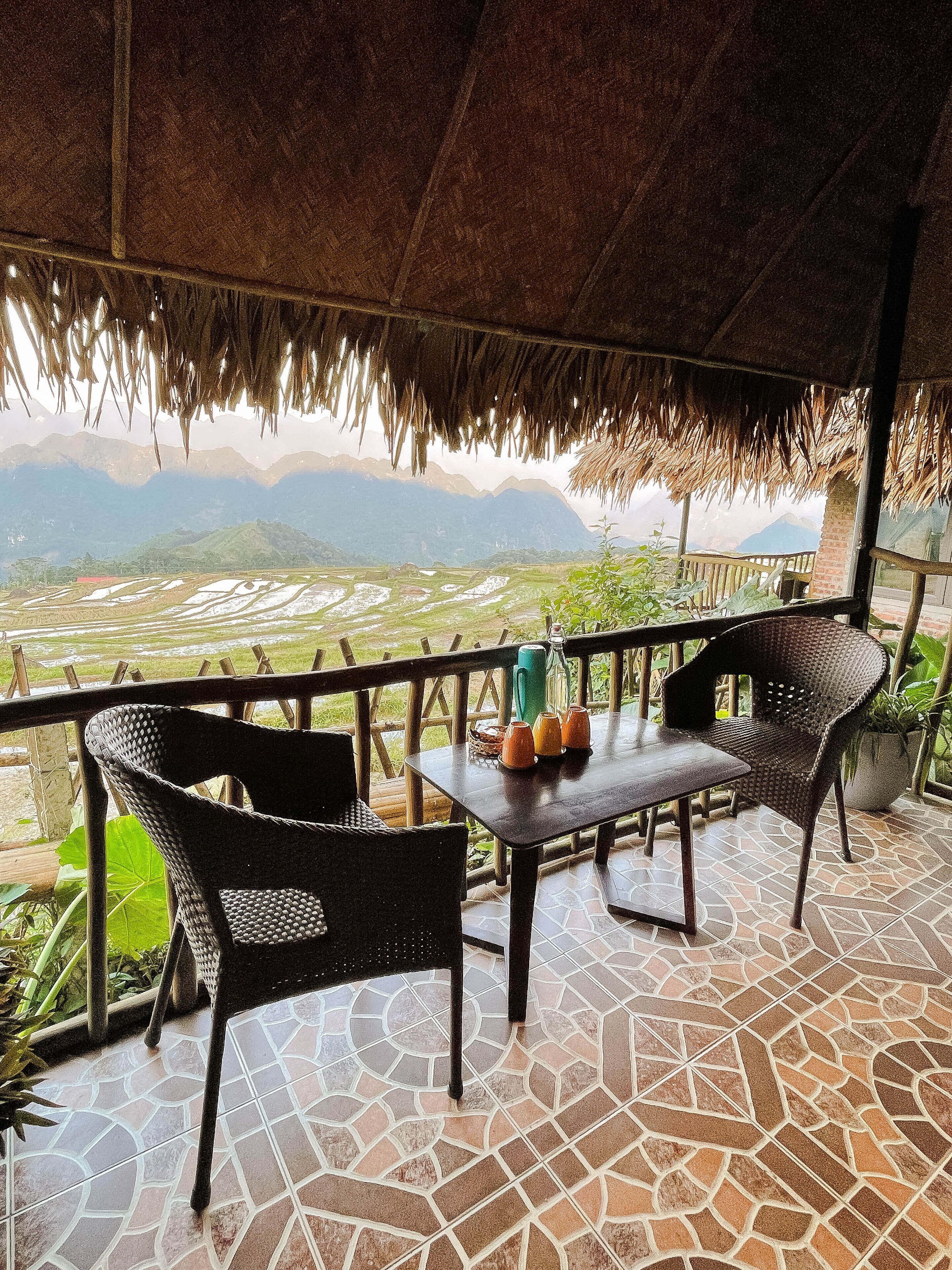 Premium Suite, Multiple Beds, Balcony, Garden View | Terrace/patio