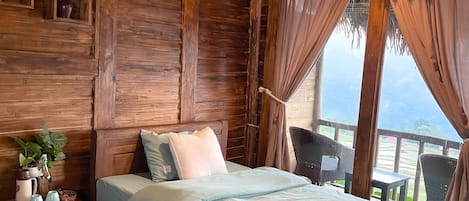 Basic Bungalow, Balcony, Valley View | 1 bedroom, premium bedding, individually furnished, desk