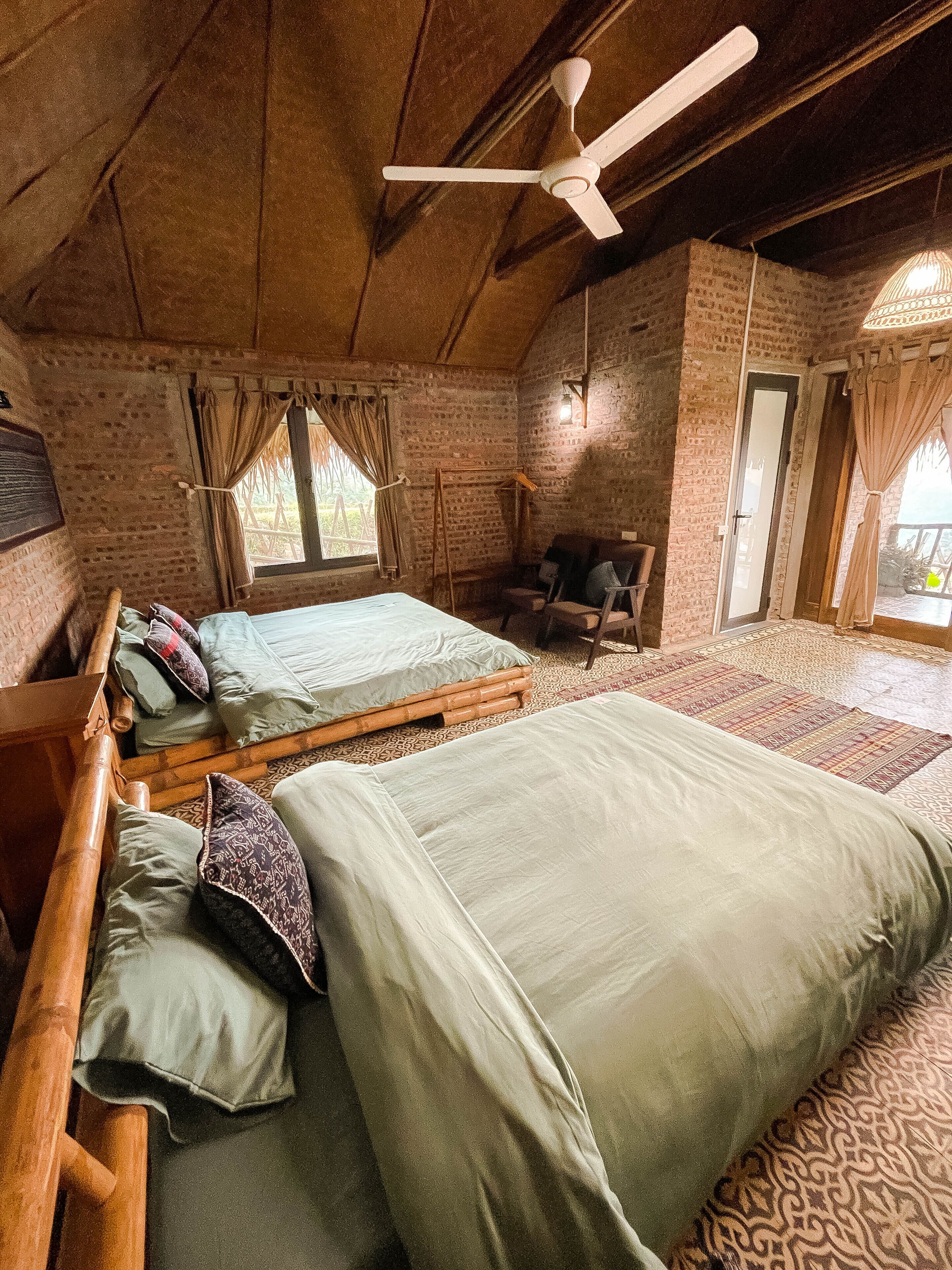 Premium Suite, Multiple Beds, Balcony, Garden View | Premium bedding, individually furnished, desk, free WiFi