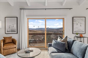 Smart TV, fireplace, video games, books