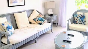 Apartment | Living area - Sungazer- Beach Club Apartment in Holetown (Holetown)