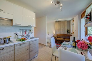 Interior - Studio La Borracina Mountain View (Sauze d'Oulx)