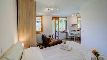 Standard-studio, vuoristonäköala (Studio La Borracina Mountain View) | Vuodevaatteet