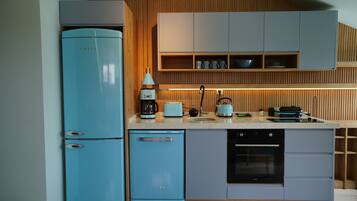 Exclusive Penthouse | Private kitchen | Coffee/tea maker, electric kettle