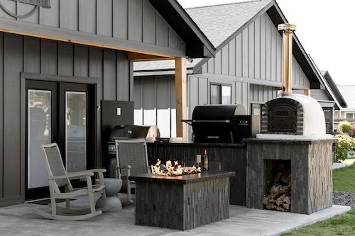 Moses Lake Golf Retreat @Moses Pointe Golf Course Hot Tub Sauna Pizza Oven