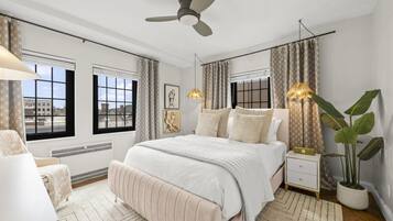 3 bedrooms, desk, iron/ironing board, free WiFi