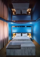 Habitación Deluxe | Escritorio y espacio para trabajar con un portátil