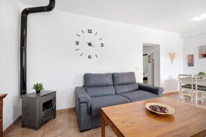 TV, fireplace, ping pong