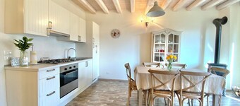 A magical farmhouse apartment nestled in the silence