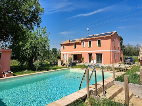 Villa 'All'ombra Della Quercia' with Private Pool, Wi-Fi and Air Conditioning